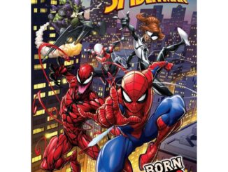 SPIDER-MAN - BORN HERO ระบายสีและเกม + จิ๊กซอว์แบบแผ่น 40 ชิ้น + กระเป๋าสตางค์ สไปเดอร์แมน [K]