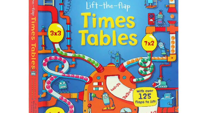 Usborne Lift-The-Flap times tables&strongest