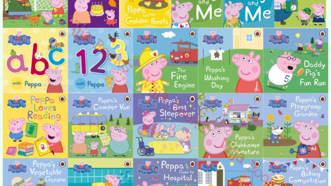 Peppa Pig หนังสือเด็ก นิทาน หมูน้อยเป๊บป้า ภาษาอังกฤษ บอร์ดบุ๊ค Board book เลือกเล่มได้ [Z]