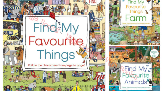 Find My Favourite Things Farm Animal Search and Find! หนังสือ ค้นหาสิ่งที่อยู่ในภาพ ภาษาอังกฤษ เลือกเล่มได้ DK [Z]