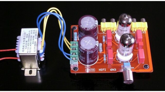 6N3 tube level to send transformer