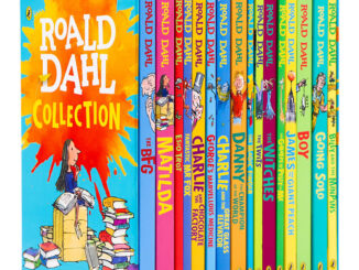 18 หนังสือ/ชุด Roald Dahl Collection วรรณกรรมเด็กภาษาอังกฤษภาพนวนิยาย Story Book ชุด Early การศึกษาอ่านหนังสือสำหรับเด็ก