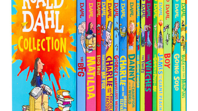 18 หนังสือ/ชุด Roald Dahl Collection วรรณกรรมเด็กภาษาอังกฤษภาพนวนิยาย Story Book ชุด Early การศึกษาอ่านหนังสือสำหรับเด็ก