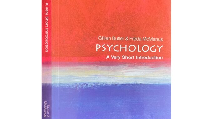 Psychology จิตวิทยา: หนังสือภาษาอังกฤษ บทนําโดย Freda McManus Medical General Psychology