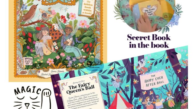 [หนังสือ เด็กSecret Fairy Club: Discover a hidden Book Within a Book! Magic Cat #ของแท้ #พร้อมส่ง ปกแข็ง #Body