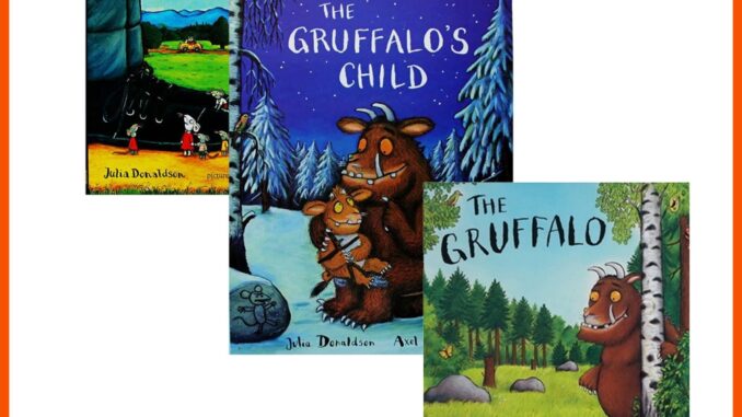 หนังสือนิทาน The Spiffiest Giant in Town Julia Donaldson The Gruffalo's ของเล่นเสริมการเรียนรู้ สําหรับเด็ก