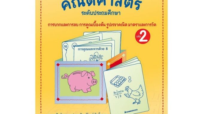 นายอินทร์ หนังสือ Mini-Math แบบฝึกเสริมทักษะคณิตศาสตร์ ล.2