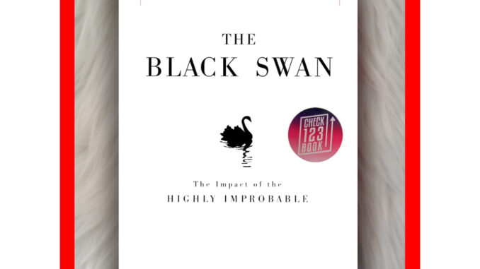 The Black Swan โดย Nassim Nicholas Taleb HARDCOVER