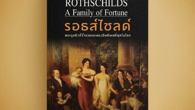 (พร้อมส่ง) THE ROTHSCHILDS รอธส์ไชลด์ ตระกูลยิวที่ร่ำรวยและทรงอิทธิพลที่สุดในโลก เวอร์จิเนีย คาวเลส ARROW