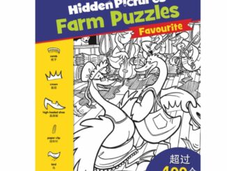 N2N Education Hidden Pictures Favourite - Farm Puzzle 1 (English-Chinese)