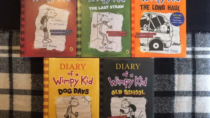 หนังสือภาษาอังกฤษ DIARY of a Wimpy Kid l Jeff Kinney เด็กอ่านดี ผู้ใหญ่อ่านได้ค่ะ สนุกก ใหม่มือหนึ่งในซีล พร้อมส่งค่ะ :)