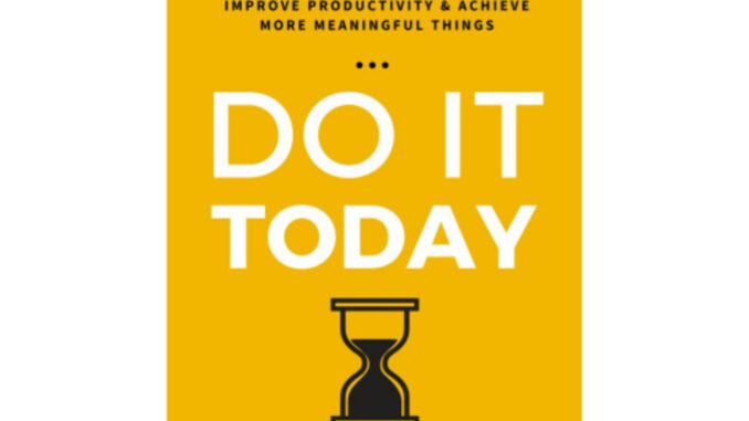 หนังสือ e-book ภาษาอังกฤษ - Do It Today | ทำวันนี้เลย