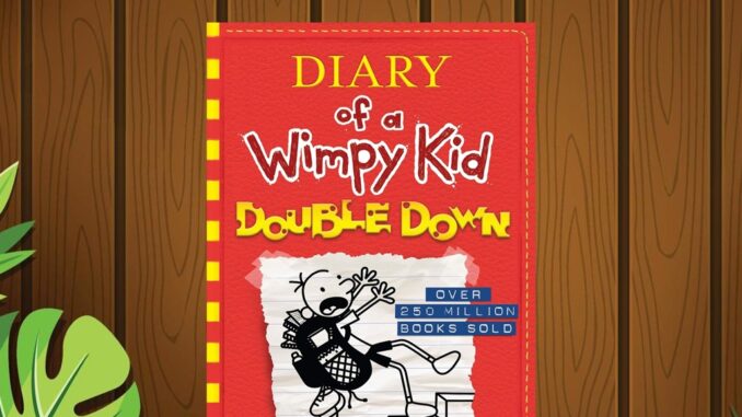 DIARY OF A WIMPY KID DOUBLE DOWN มือหนึ่ง (copy) ห่อปกฟรี สินค้าแพ็คใส่กล่อง