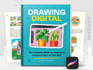 [ΕΡÚΒ] หนังสือ สอนวาดรูปด้วย Procreate - Drawing Digital: The Complete Guide to Learning to Draw and Paint on Your iPad