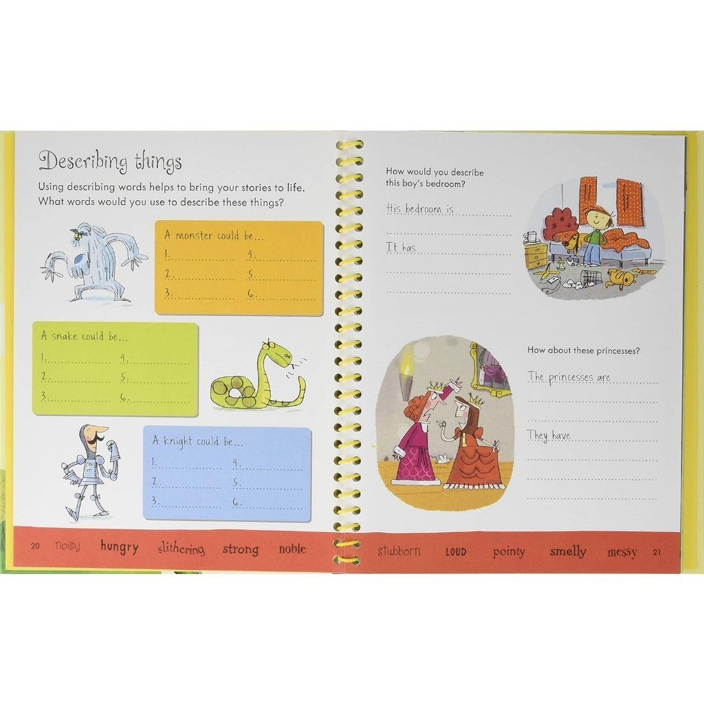 DKTODAY หนังสือ USBORNE MY FIRST STORY WRITING BOOK (AGE 6+)