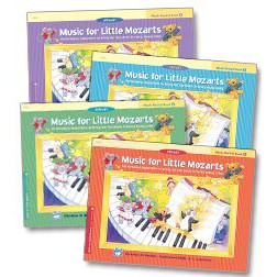 Music for Little Mozarts Book 1-4 (MLM)Alfred Publishing