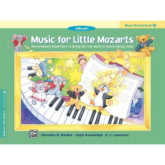 Music for Little Mozarts Music Recital Book 1 2 3 4