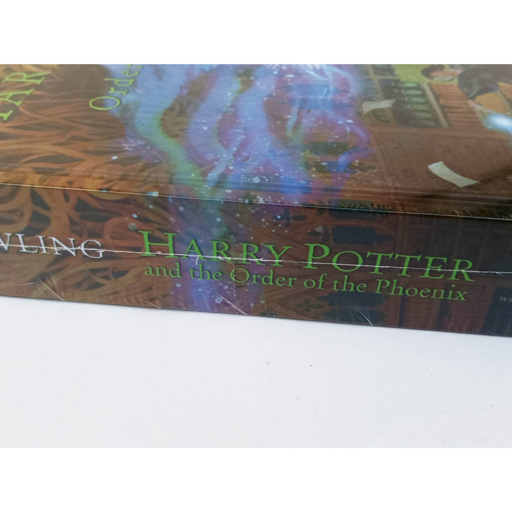 หนังสือ Harry Potter and the Order of the Phoenix เล่ม 5 ปกแข็ง ภาพสี