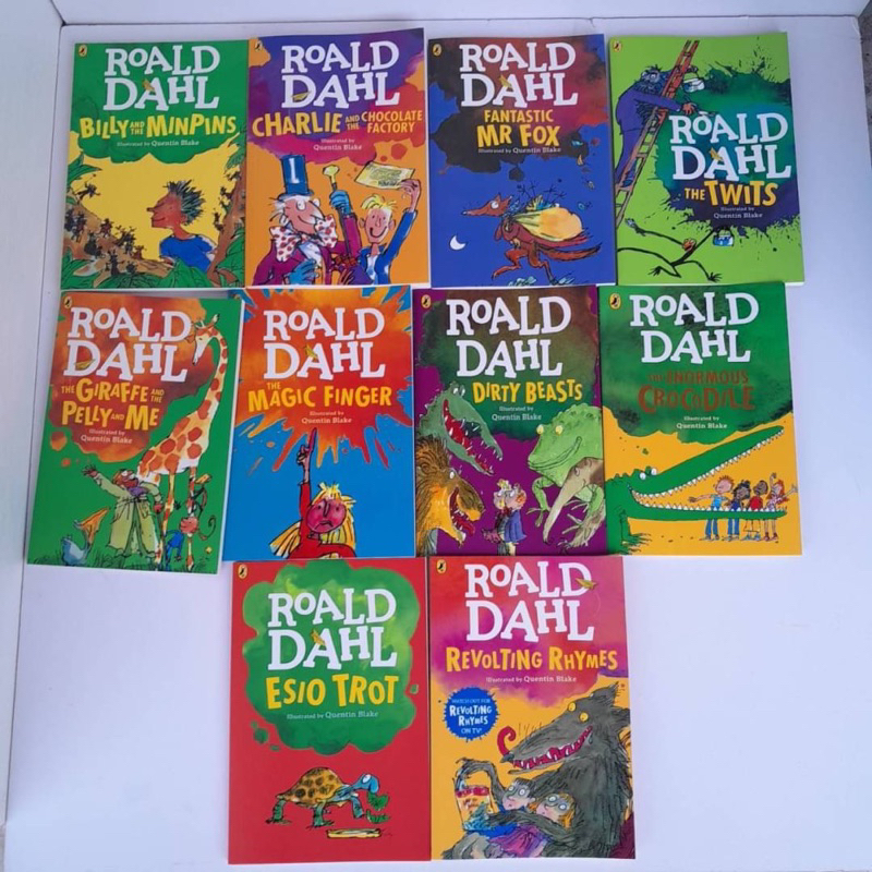 ใหม่!! 20 เล่ม ชุดหนังสือ Roald Dahl  คุณตาหมอ นายแพทย์ประเสริฐผลิต ผลการพิมพ์ แนะนำ