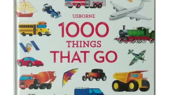 1000 things that go เหมาะสำหรับ 3+ ของแท้นำเข้าจากประเทศอังกฤษ