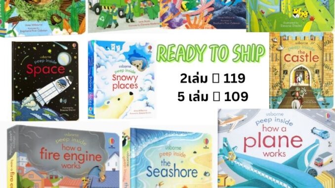 พร้อมส่ง เก็บเงินปลายทางได้ หนังสือภาษาอังกฤษ usborne peep inside fairy tale lift the flap