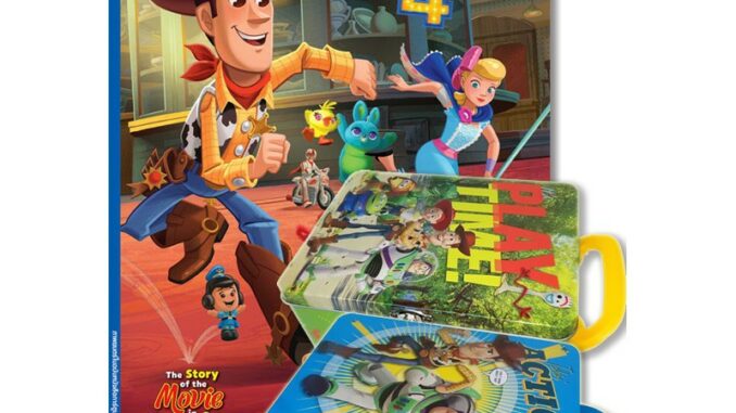 บงกช Bongkoch หนังสือเด็ก TOY STORY 4 The Story of the Movie in Comics + Tin Box (คละลาย)