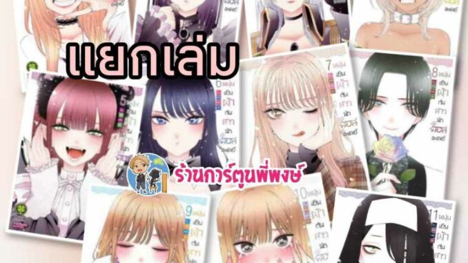 หนุ่มเย็บผ้ากับสาวนักคอสเพลย์ แยกเล่ม เล่ม 1-12 หนังสือ การ์ตูน มังงะ หนุ่มเย็บผ้า กับ สาวนักคอสเพลย์ Sono Bisque Doll