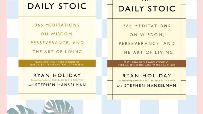 [Querida] หนังสือภาษาอังกฤษ The Daily Stoic : 366 Meditations on Wisdom