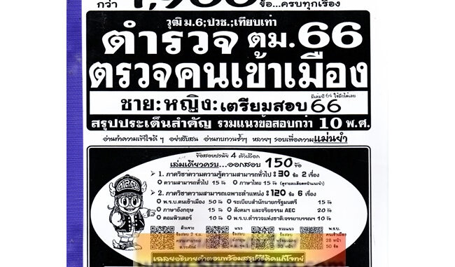 เจาะข้อสอบสรุปประเด็นสำคัญ 1