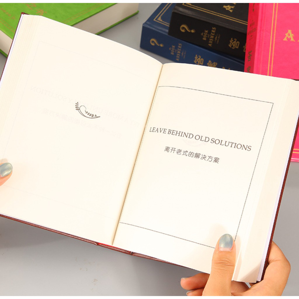 [Coisíní]  Book Of Answers Soul Divination Life Answer Aniversary Creative Gift Birthday Gift For Boyfriend Girlfriend