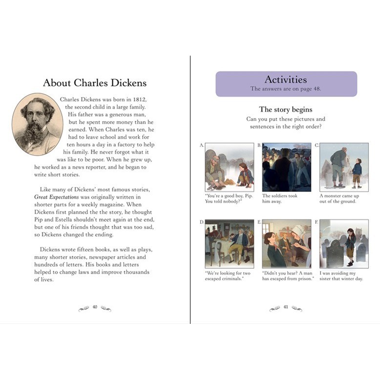 DKTODAY หนังสือ USBORNE READERS 3:GREAT EXPECTATIONS (free online audio British English and American English)