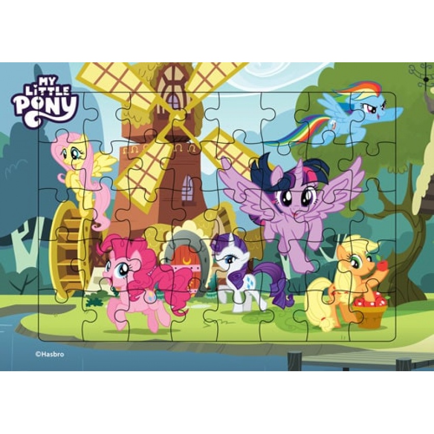 MY LITTLE PONY - RAINBOW Magic! ระบายสีแสนสนุก + จิ๊กซอว์แบบแผ่น 40 ชิ้น + กระเป๋าสตางค์ [K]