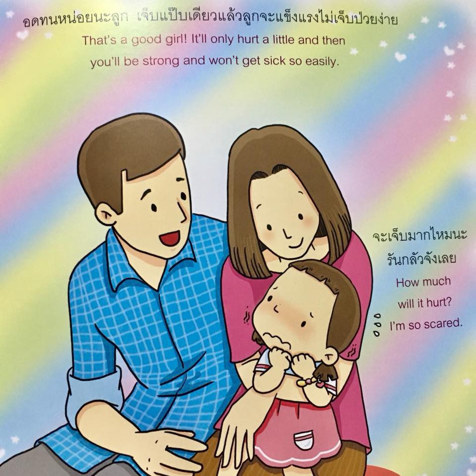 (ขายแยกเล่ม--ส่งฟรี) รันชอบหาหมอฉีดยา นิทานน้องรัน หมอเสาวภา เลี้ยงลูกเชิงบวก