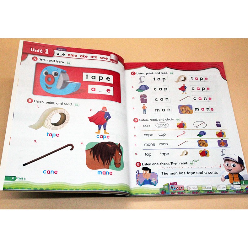 *พร้อมส่ง ฟรี USB/CD  แบบฝึกหัดOxford Phonics World 10 เล่ม + CD 10 แผ่น Level 1-5 สำหรับน้องๆวัยประถมนะคะ