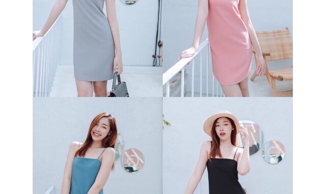 Kiss Slim Dress **สินค้าขายดี**