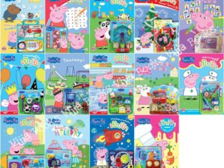 Peppa Pig หนังสือกิจกรรมเป๊บป้า เลือกเล่มได้ เลือกแบบได้ แบบหนังสือ+พรีเมี่ยม หรือ หนังสืออย่างเดียว [K]