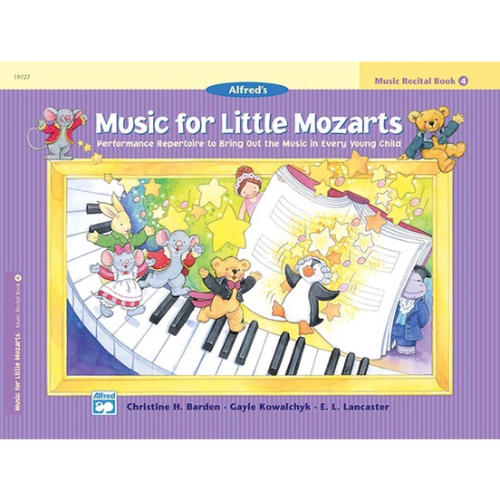 Music for Little Mozarts Music Recital Book 1 2 3 4