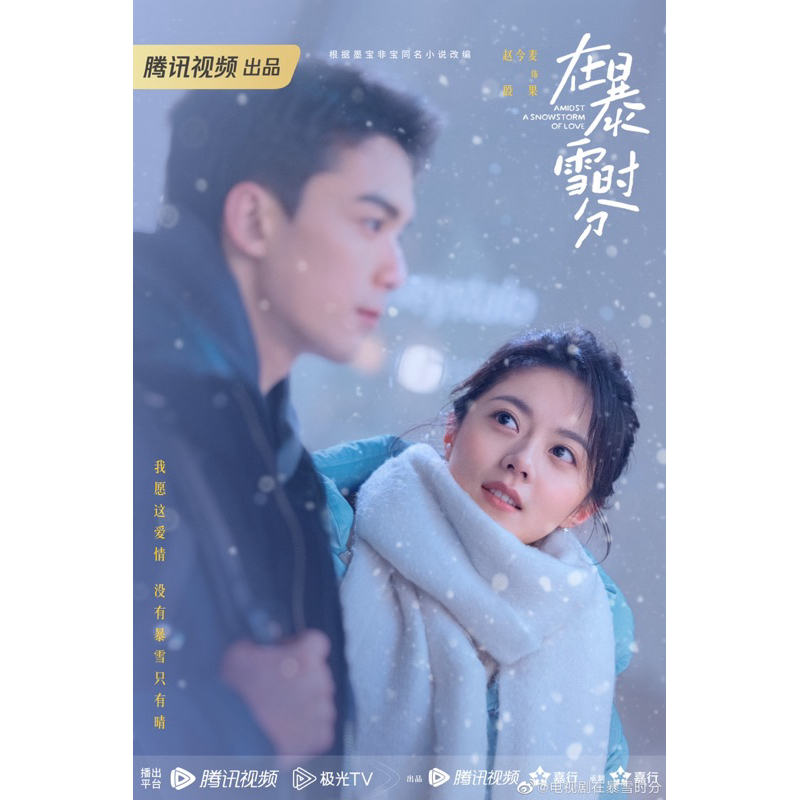 Preorder ❄️ นิยายต้นฉบับภาษาจีน《在暴雪时分》 Amidst a Snowstorm of Love ลมหนาวและสองเรา ✨