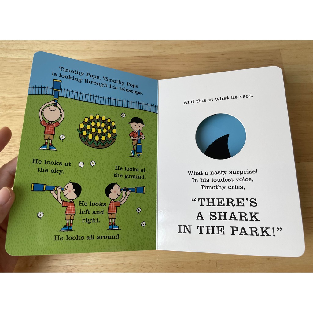 Shark In The Park หนังสือเด็กภาษาอังกฤษ หนังสือภาษาอังกฤษสำหรับเด็ก นิทานภาษาอังกฤษ