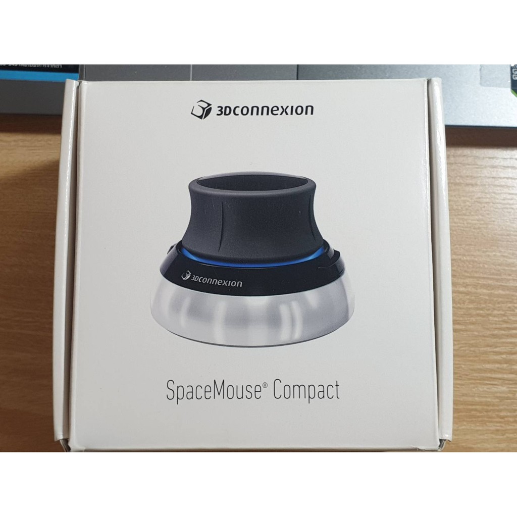 SpaceMouse® Compact DESIGNED FPR ADVANCED 3D NAVIGATION ออกแบบมาโดยเฉพาะเพื่อจัดการมุมมองของชิ้นงาน 3 มิติ 3dconnexion