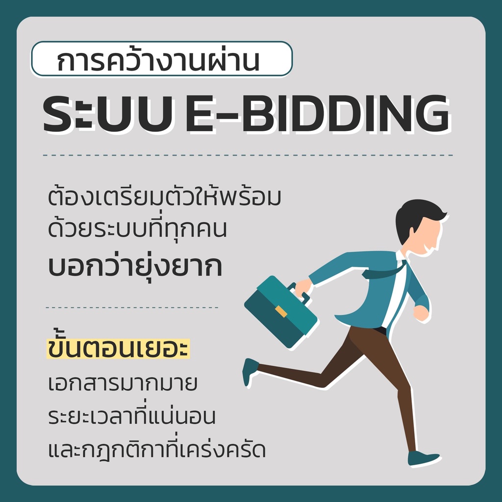 คู่มือประมูลงานราชการตั้งแต่เร่ิมต้น จนอนุมัติ E-Bidding 7D Book (เซเว่นดี บุ๊ค)