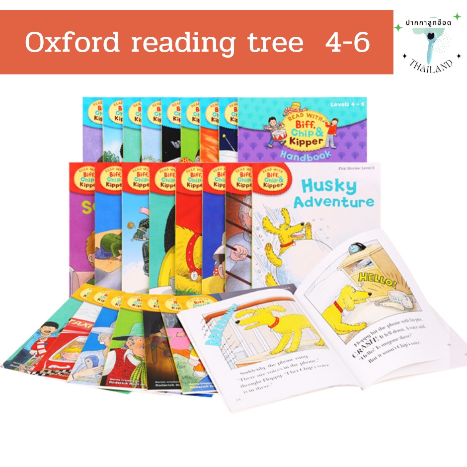 (พร้อมส่ง)  Oxford Reading Tree  Biff, Chip and Kipper   Level 1-12 สามารถเลือกเวอร์ชั่นสำหรับปากกาลูกอ๊อดอ่านได้