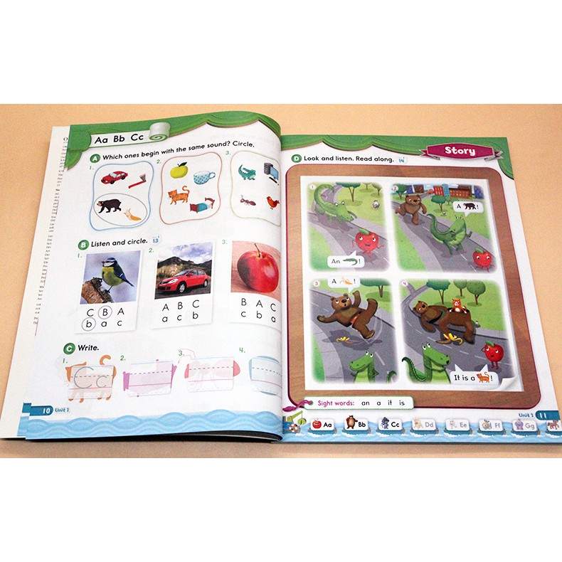 *พร้อมส่ง ฟรี USB/CD  แบบฝึกหัดOxford Phonics World 10 เล่ม + CD 10 แผ่น Level 1-5 สำหรับน้องๆวัยประถมนะคะ