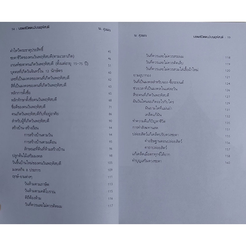 มงคลชีวิตคนเกิดวันพฤหัสบดี ฉ.สมบูรณ์