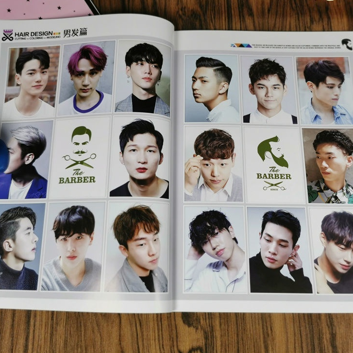 ▨ ✖♙2022 New Hairstyle Book หนังสือทรงผมผู้ชาย