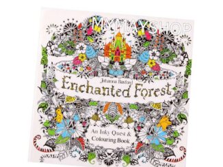 สมุดระบายสี จากนักวาดชื่อดัง Johanna Basford เรื่อง Enchanted Forest