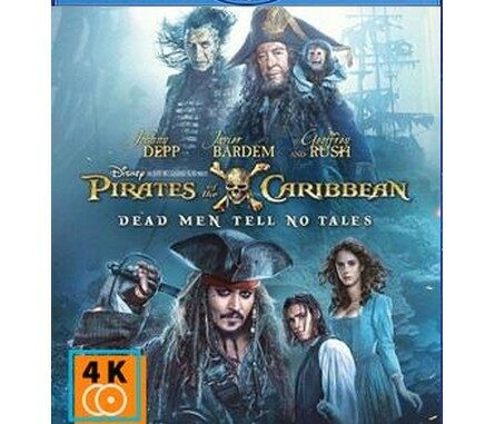 Blu-ray Pirates of the Caribbean: Dead Men Tell No Tales (2017) ไพเรทส์ออฟเดอะแคริบเบียน ภาค 5 สงครามแค้นโจรสลัดไร้ชีพ