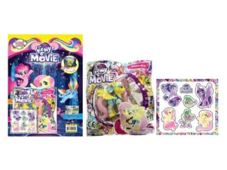 บงกช Bongkoch ชื่อหนังสือเด็ก นิตยสาร MY LITTLE PONY THE MOVIE ฉบับ LIMITED EDITION ฟลัตเตอร์ชายผู้อ่อนหวาน + ฟิกเกอรีน