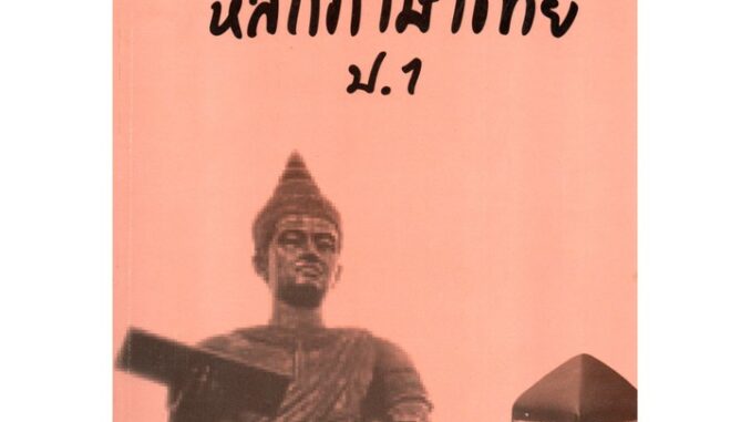 แบบฝึกหลักภาษาไทยป.1+เฉลย (เล่มพ่อขุน) สำนักพิมพ์โฟกัส