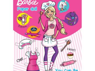 Barbie: You Can Be Anything! แต่งตัวตุ๊กตากระดาษบาร์บี้ paper doll 49842 [K]